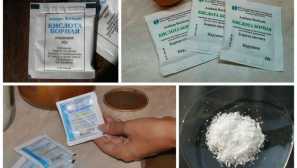 Kyselina boritá jako prostředek od švábů výběr receptů