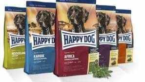 Šťastný pes nebo jídlo heppi pes: popis